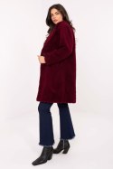 Płaszcz Damski Model IT-PL-88121.01P Bordo - Factory Price Płaszcz Damski Model IT-PL-88121.01P Bordo - Factory Price