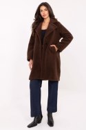 Płaszcz Damski Model IT-PL-88121.01P Brown - Factory Price Płaszcz Damski Model IT-PL-88121.01P Brown - Factory Price