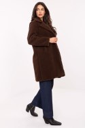 Płaszcz Damski Model IT-PL-88121.01P Brown - Factory Price Płaszcz Damski Model IT-PL-88121.01P Brown - Factory Price