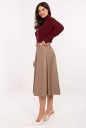 Spódnica Model DHJ-SD-A1997.76 Dark Beige - Italy Moda Spódnica Model DHJ-SD-A1997.76 Dark Beige - Italy Moda