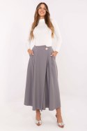 Spódnica Model IT-SD-81036.32 Grey - Rue Paris Spódnica Model IT-SD-81036.32 Grey - Rue Paris