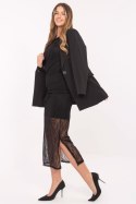 Spódnica Model MI-SD-122436.60 Black - Rue Paris Spódnica Model MI-SD-122436.60 Black - Rue Paris