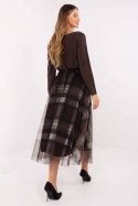 Spódnica Model MI-SD-271329-1.00 Black/Brown - Italy Moda Spódnica Model MI-SD-271329-1.00 Black/Brown - Italy Moda