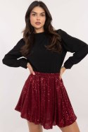 Spódnica Model MI-SD-271360.74 Bordo - Italy Moda Spódnica Model MI-SD-271360.74 Bordo - Italy Moda