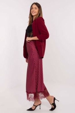 Spódnica Model MI-SD-4213.52 Bordo - Rue Paris