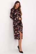 Sukienka Model IT-SK-20057-1.02 Black - Rue Paris Sukienka Model IT-SK-20057-1.02 Black - Rue Paris
