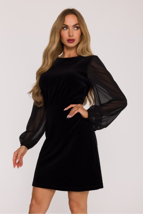 Sukienka Model MOE886 Black - Moe Sukienka Model MOE886 Black - Moe