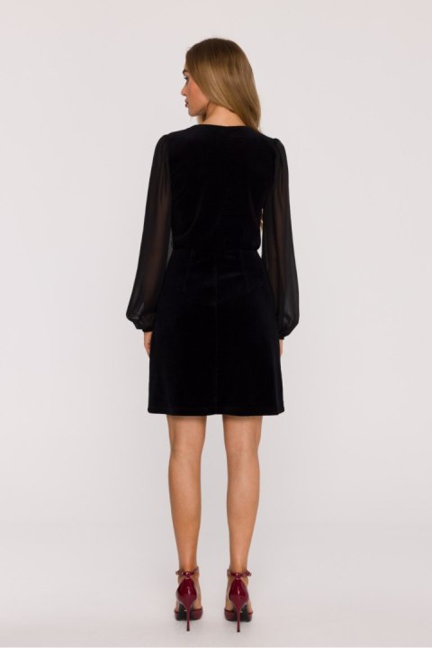 Sukienka Model MOE886 Black - Moe Sukienka Model MOE886 Black - Moe