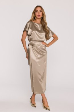 Sukienka Model MOE887 Gold - Moe