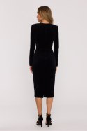 Sukienka Model MOE889 Black - Moe Sukienka Model MOE889 Black - Moe