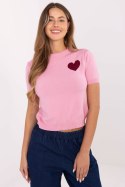 Sweter Damski Model IT-SW-93007.26 Pink - Factory Price Sweter Damski Model IT-SW-93007.26 Pink - Factory Price