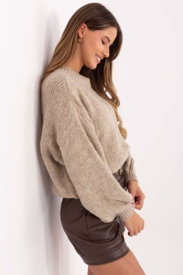 Sweter Damski Model MI-SW-1909.21 Beige - Italy Moda