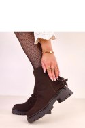 Botki Model Silia E8687 Czekolada - Solea