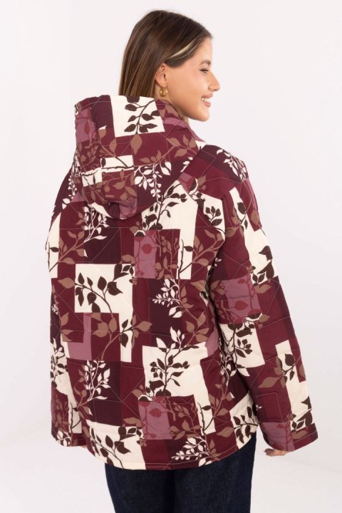 Kurtka Damska Model IT-KR-21685.23 Bordo - Italy Moda Kurtka Damska Model IT-KR-21685.23 Bordo - Italy Moda