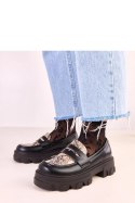 Mokasyny Model Loles Q2593 Black Snake - Solea