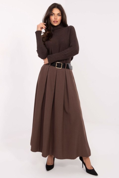 Spódnica Model IT-SD-19720.17P Brown - Italy Moda Spódnica Model IT-SD-19720.17P Brown - Italy Moda
