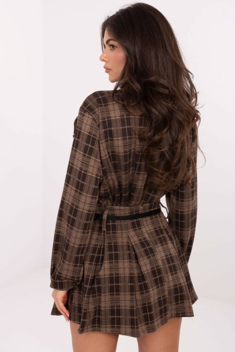 Spódnica Model IT-SD-GT560109.18P Brown - Italy Moda Spódnica Model IT-SD-GT560109.18P Brown - Italy Moda