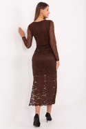 Spódnica Model MI-SD-G9137.16P Brown - Italy Moda