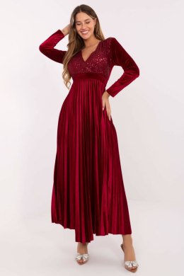 Sukienka Model IT-SK-16919.04P Bordo - Italy Moda