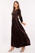 Sukienka Model IT-SK-16919.04P Dark Brown - Italy Moda