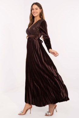 Sukienka Model IT-SK-16919.04P Dark Brown - Italy Moda