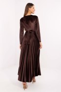 Sukienka Model IT-SK-16919.04P Dark Brown - Italy Moda