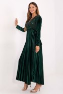 Sukienka Model IT-SK-16919.04P Dark Green - Italy Moda