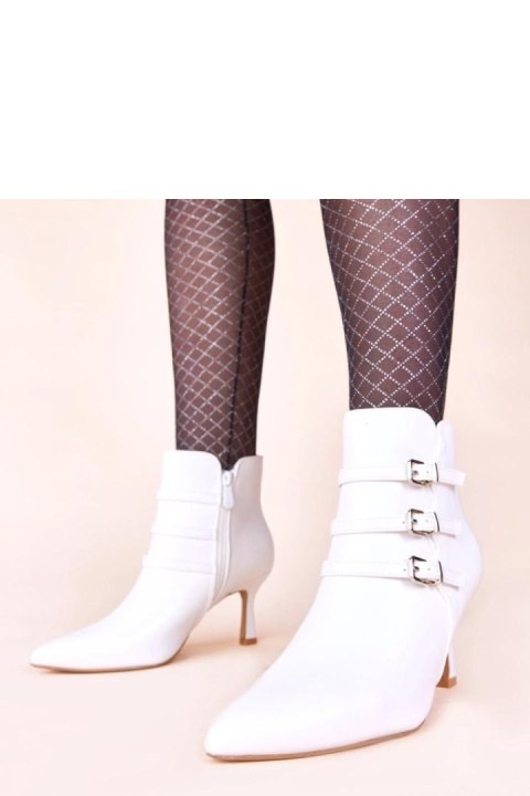 Botki Model Suria 6619 White - Solea
