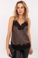 Koszulka Top Model IT-TP-FL9839.89 Brown - Rue Paris