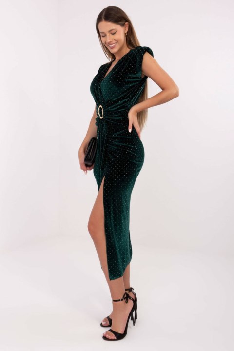 Sukienka Model IT-SK-21171-1.03P Dark green - Italy Moda