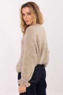 Sweter Damski Model MI-SW-2911.91 Beige - Italy Moda