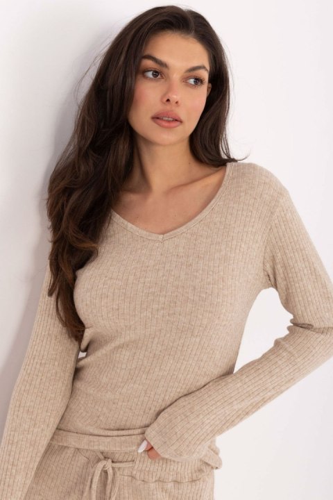 Sweter Damski Modl SM-SW-A1568.79 Beige - Factory Price