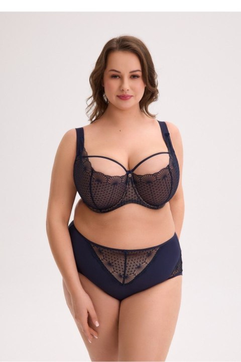 Biustonosz Soft Biustonosz Semi-Soft Model Veda 1323M Navy - Gaia