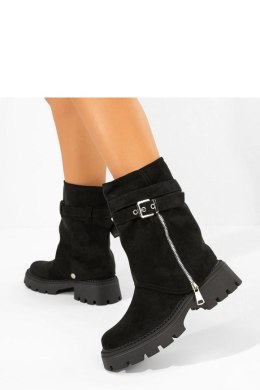 Botki Model Edna BY6902 Black - Solea