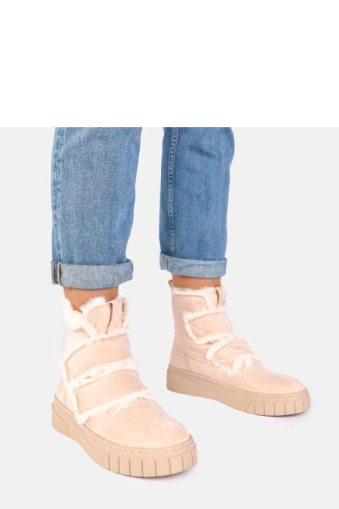 Botki Model Grace F6328 Beige - Solea