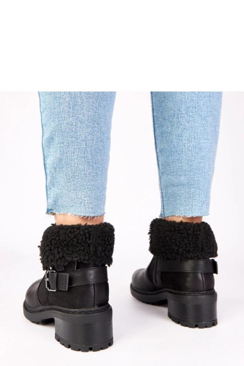 Botki Model Olga C882 Black - Solea