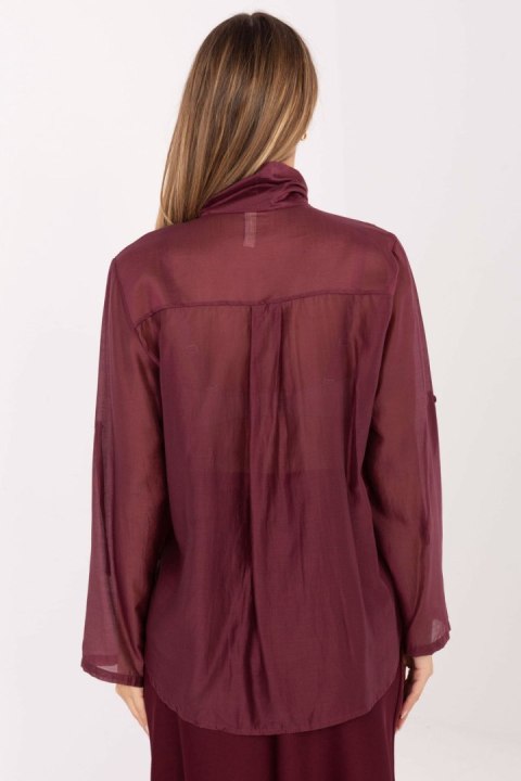 Koszula Damska Model IT-KS-28978.22 Bordo - Factory Price