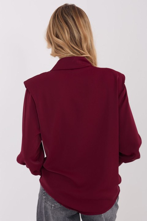 Koszula Damska Model IT-KS-8631.59 Bordo - Italy Moda