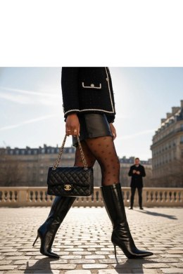 Kozaki Model Kiara K707 Black - Solea