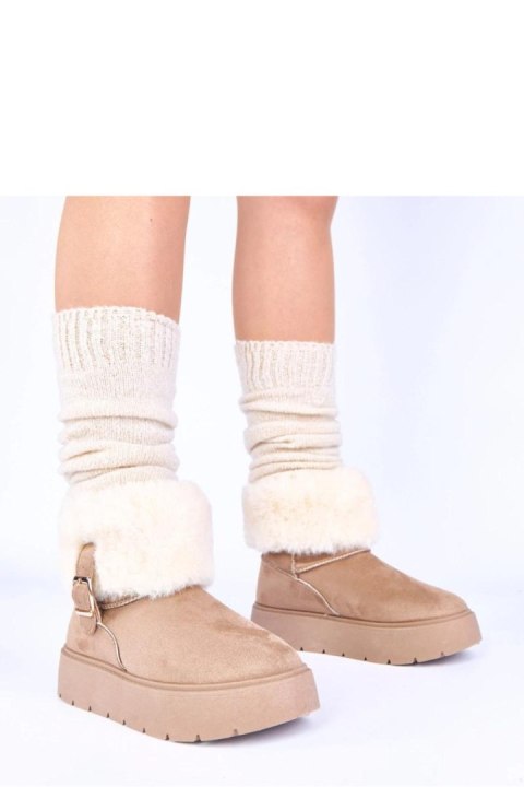 Śniegowce Model Krissy C2018-4 Dark Beige - Solea