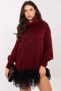 Sweter Damski Model IN-SW-3176.26 Bordo - Factory Price
