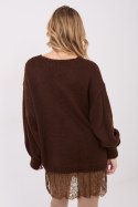 Sweter Damski Model IN-SW-33681.05P Dark Brown - Factory Price