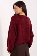 Sweter Damski Model MI-SW-1610.18 Bordo - Italy Moda