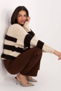 Sweter Damski Model MI-SW-WK3031.22 Beige - Italy Moda