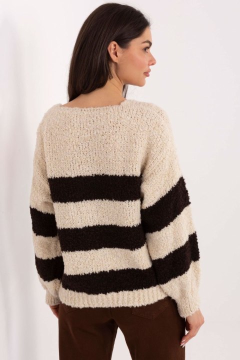 Sweter Damski Model MI-SW-WK3031.22 Beige - Italy Moda