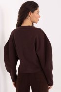 Sweter Damski Model PM-SW-CV6656.59 Dark Brown - Factory Price