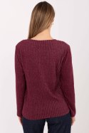 Sweter Damski Model RV-SW-A1025.80 Bordo - Relevance