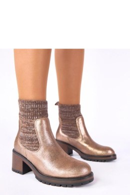 Botki Model Lisa M-789 Gold - Solea