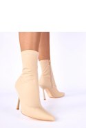 Botki Model Loreen YJY927 Beige - Solea