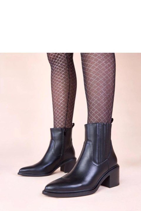 Botki Model Sesie C908 Black - Solea